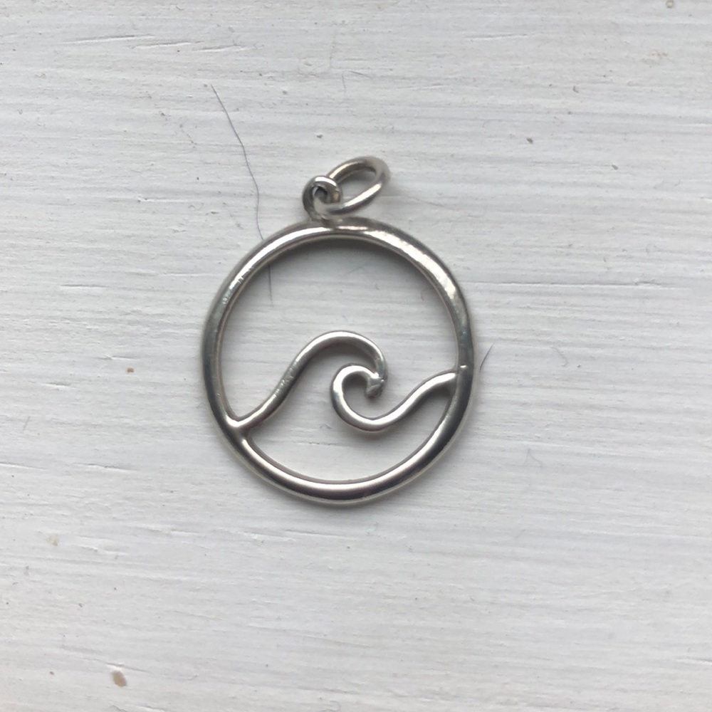 PRICE REDUCED Wave charm